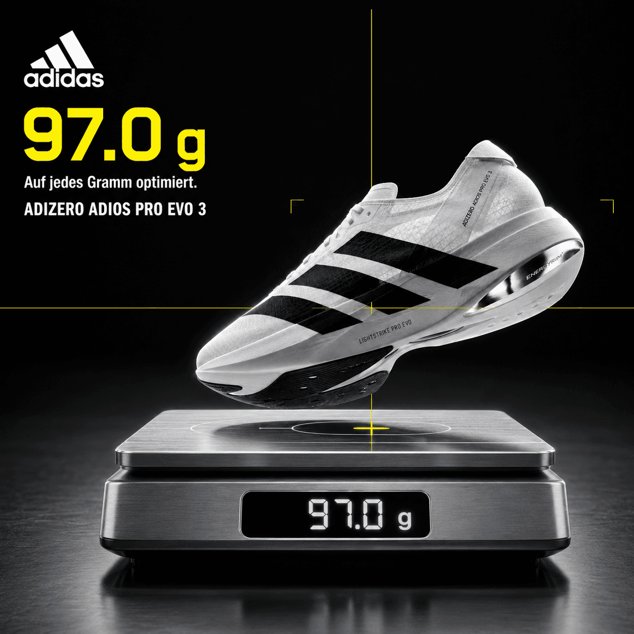 adidas Adizero Adios Pro Evo 3 – Unter 100. Über allem. photo 4