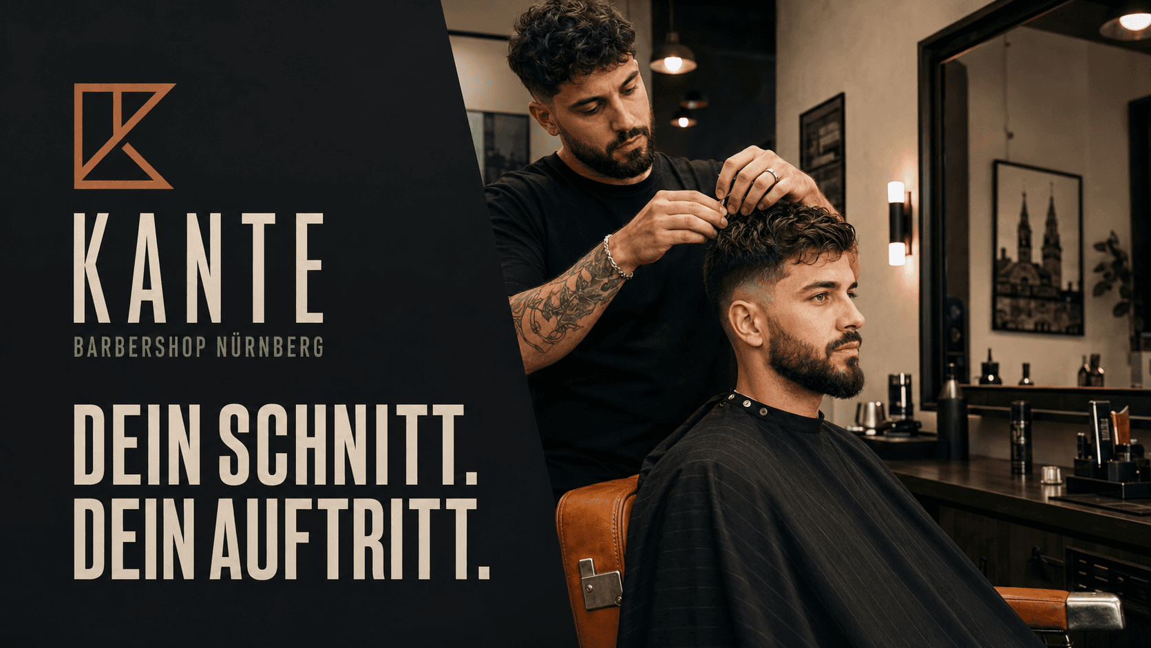 KANTE Barbershop – Dein Schnitt. Dein Auftritt.