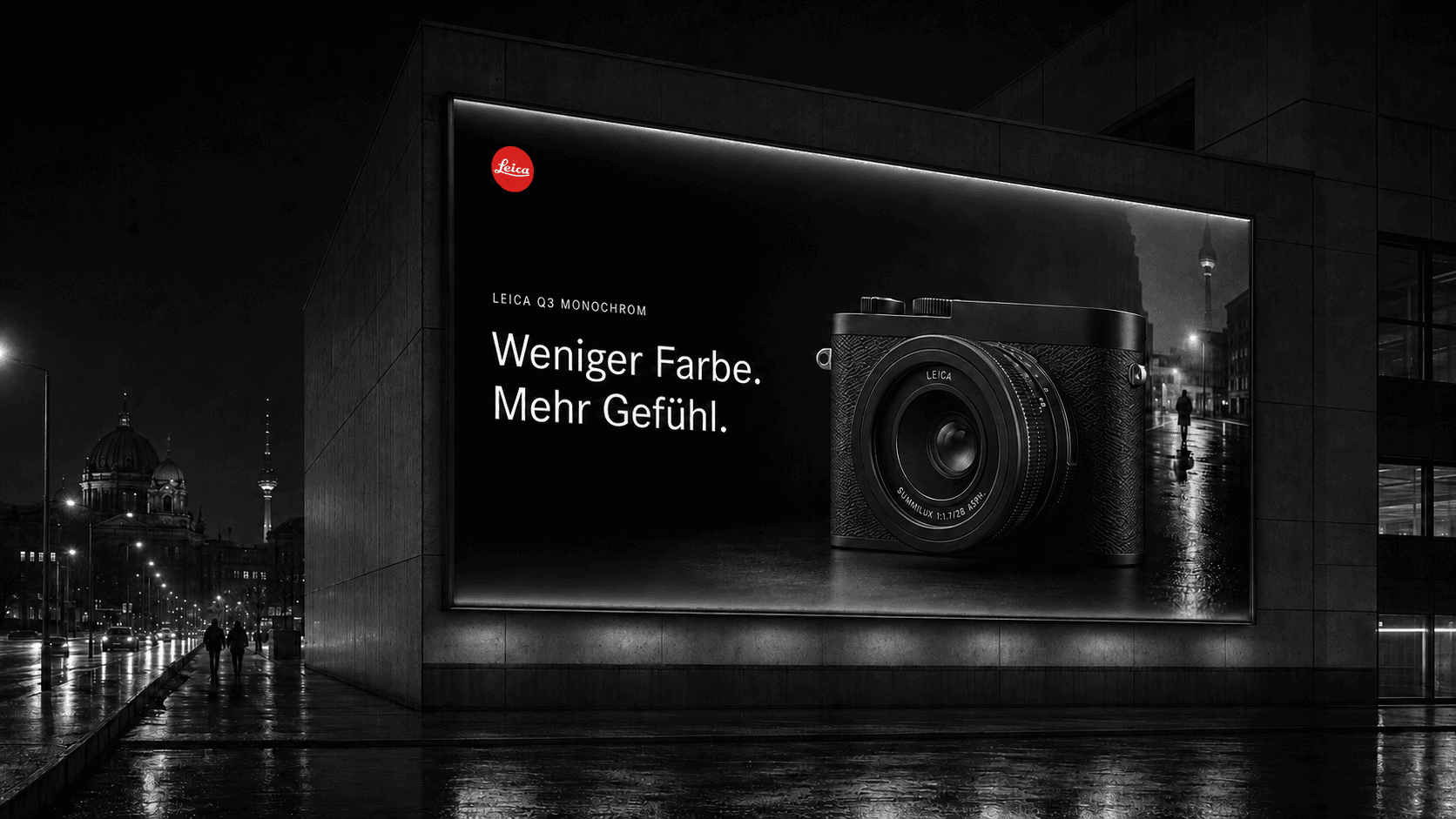 Leica Q3 Monochrom – Weniger Farbe. Mehr Gefühl.