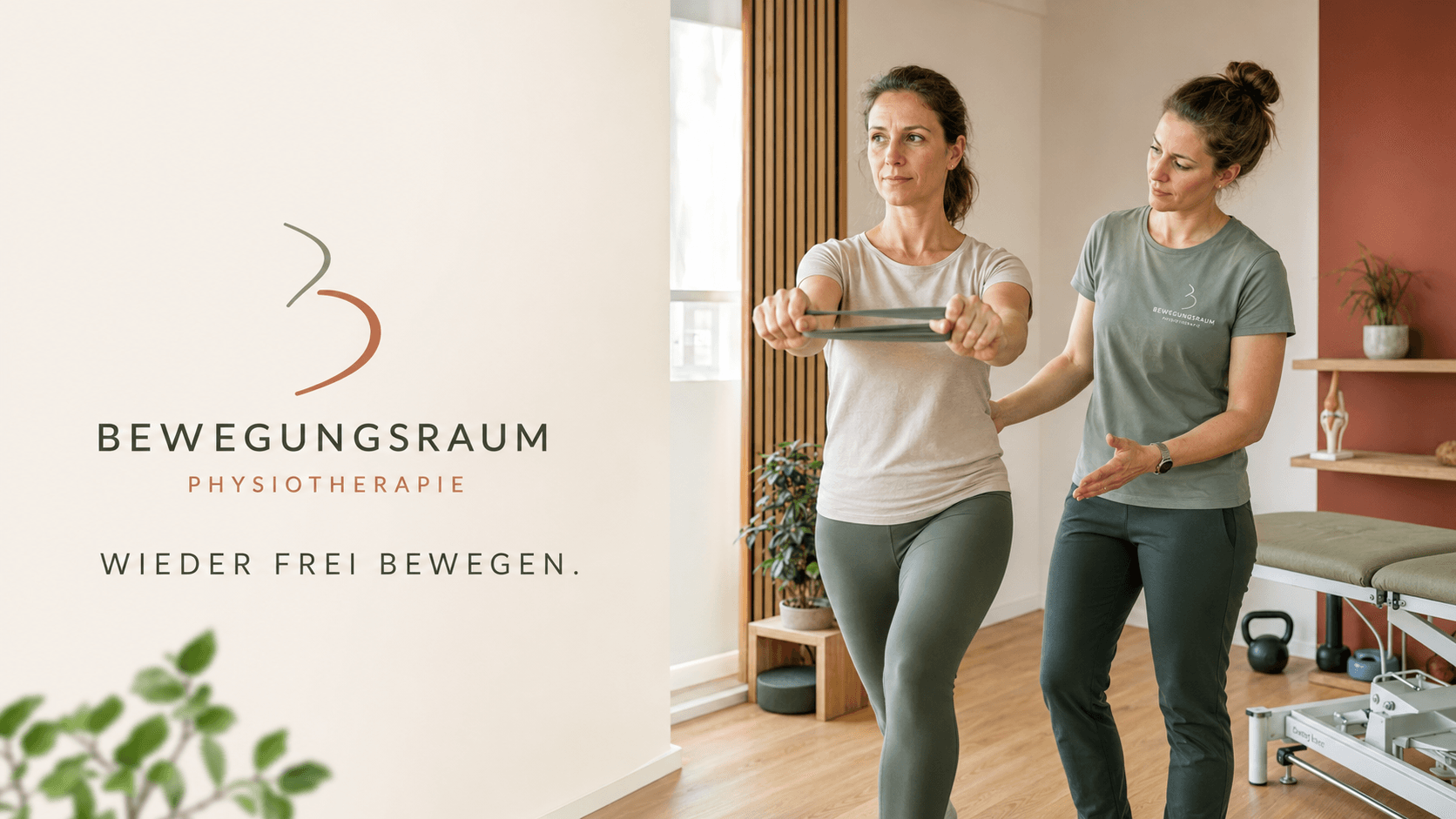 Wieder frei bewegen.